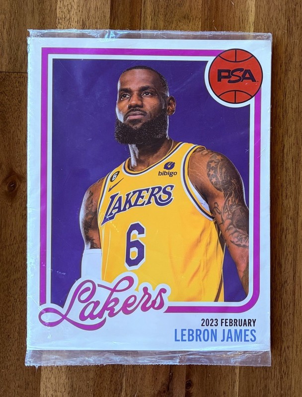 Sealed LEBRON JAMES PSA Magazine #14 February 2023