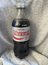 Share a Coke with   Manuel   2025 Personalized Gift Coca~Cola Bottle 20oz Diet