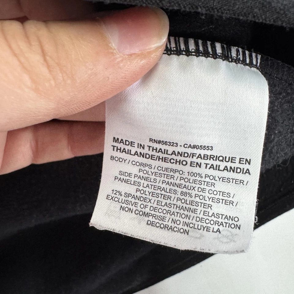 Толстовка с капюшоном женская Nike Therma-Fit средняя черная флисовая на молнии тренировочная 685672-010 - Изображение 4 из 4