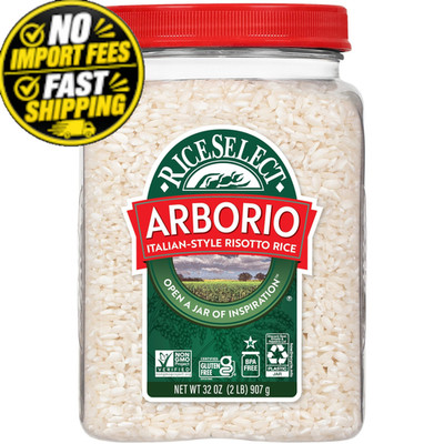RiceSelect Arborio Rice for Italian Risotto, Premium 32 Ounce (Pack of 1)