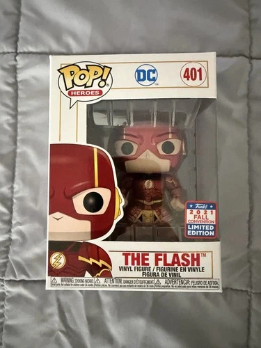 Funko Pop Heroes DC #401 The Flash Imperial 2021 Fall Convention Limited Edition