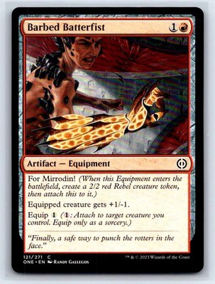 Barbed Batterfist C The List Reprints 121/271 LP