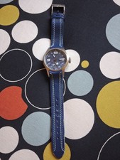 Breil BW0122 Orologio Uomo Quarzo Analogico Blu Pelle Acciaio 100m