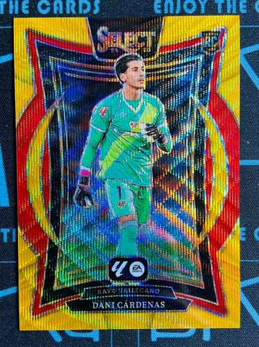 Dani Cardenas 2024-25 Panini Select La Liga Terrace Gold Wave Prizm 07/10 RC