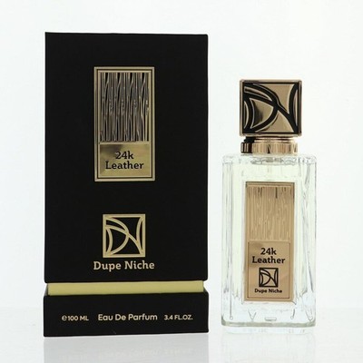 Dupe Niche 24K Leather Eau De Parfum 3.4 oz Spray for Men Dubai