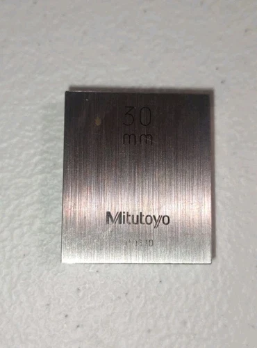 30  mm Mitutoyo Steel Rectangular Gauge Gage Block Free Shipping 