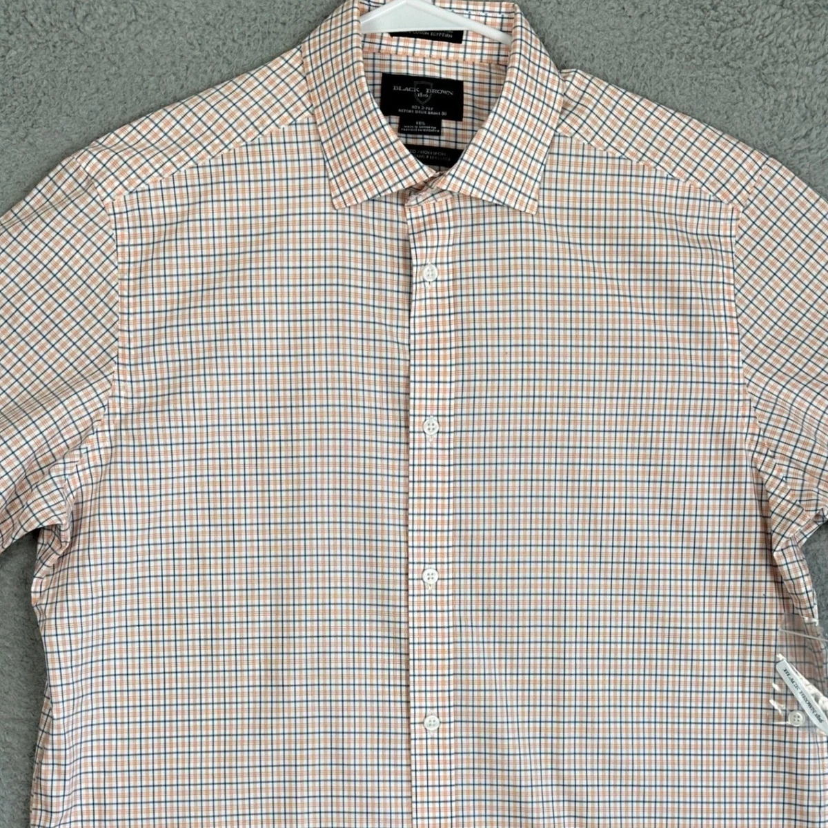 Black Brown 1826 Slim Dress Shirts for Men for sale | eBay