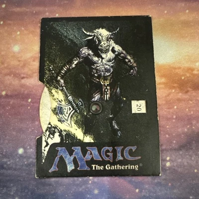 Vintage Hurloon Minotaur 1996 Life Counter InQuest Magazine Magic the Gathering - Photo 1/4