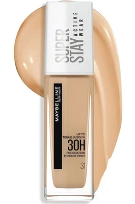 Fond de teint 30 H Superstay 31 Nude Chaud Maybelline - Photo 1/4