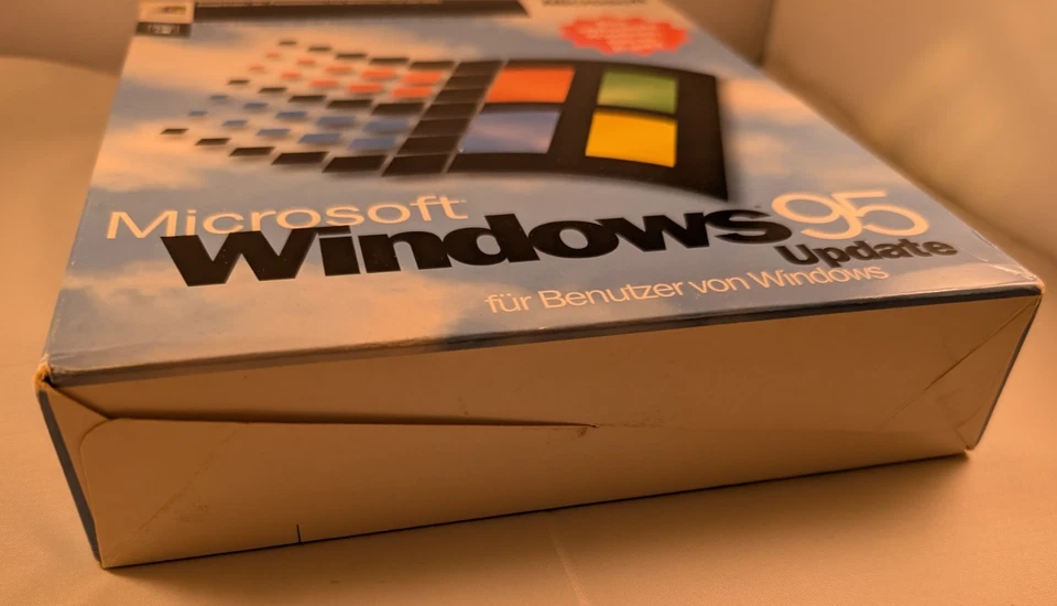 Microsoft Windows 95 Update OVP Deutsch 3,5" Diskette GETESTET - Bild 2 von 4