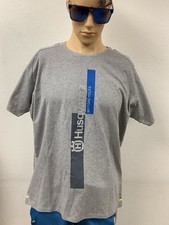 Husqvarna Authentic Melange T-Shirt Grey  M 3HS220027803 Sun Faded