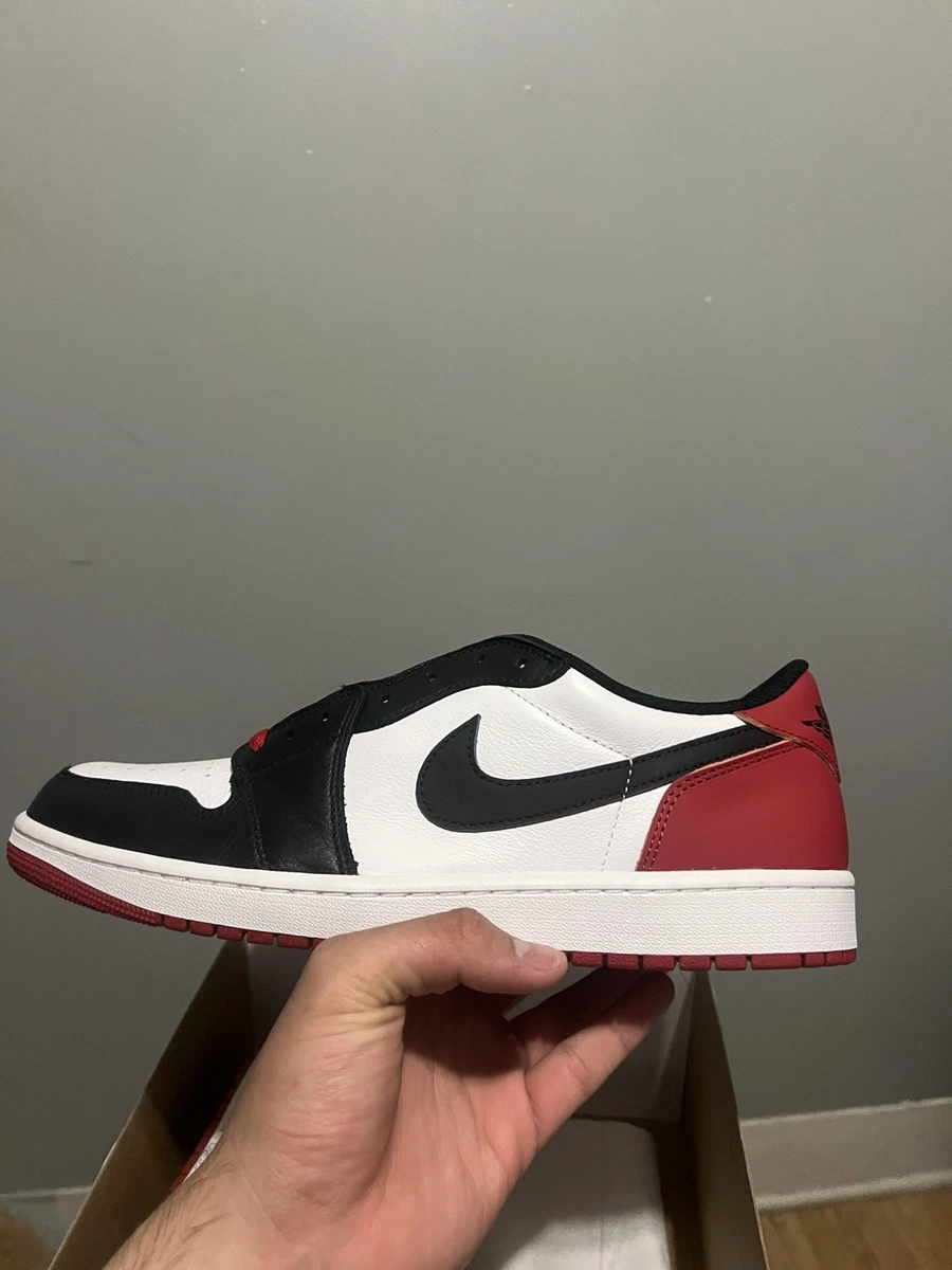 Jordan 1 Retro OG Low Black Toe for Sale | Authenticity Guaranteed