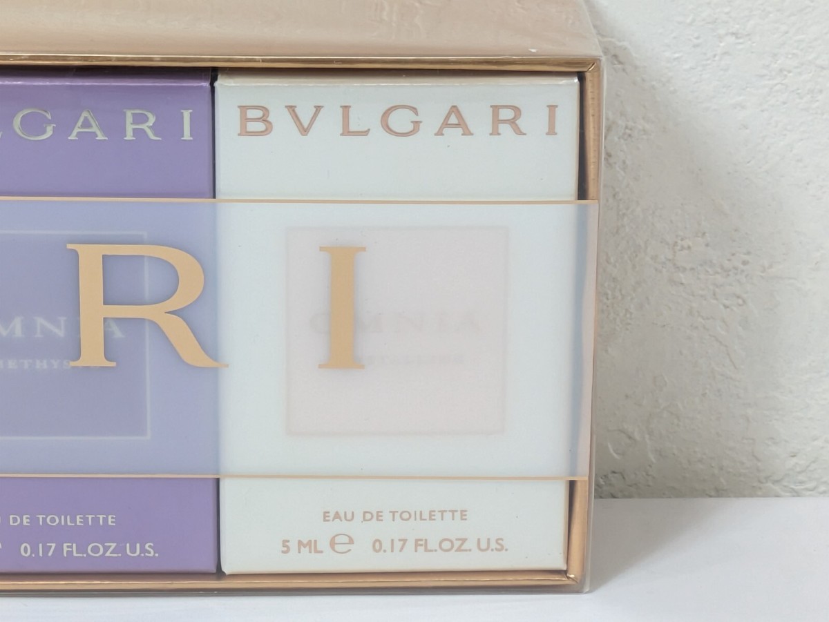 BVLGARI THE WOMEN'S GIFT COLLECTION EDP , EDT 5 miniature set 5ml