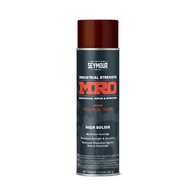 620-1407 Industrial MRO High Solids Spray Paint, Red Iron Oxide Primer