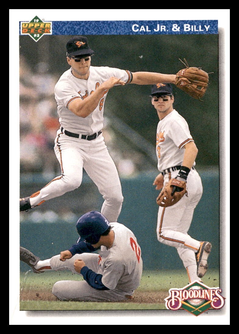 1992 Upper Deck - Bloodlines #82 Cal Ripken, Billy Ripken