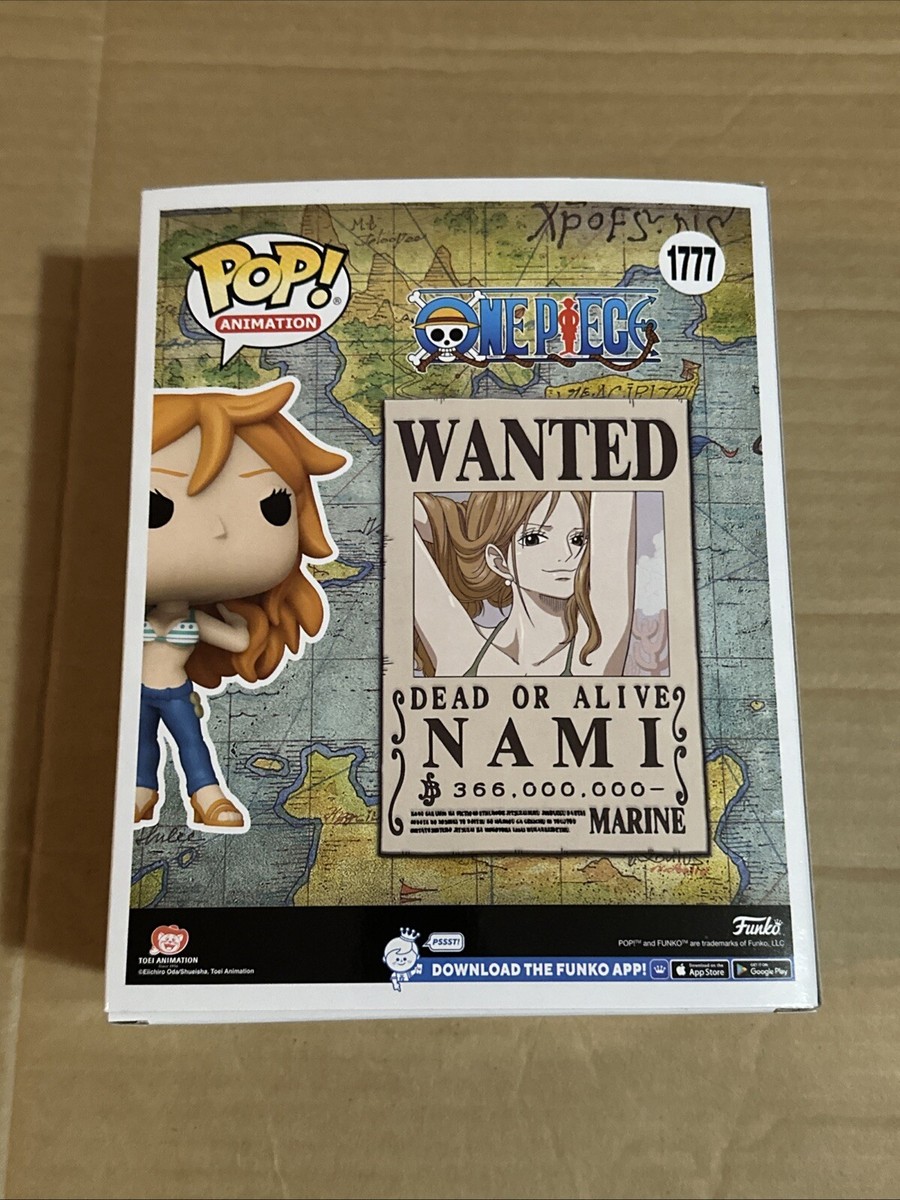 Funko POP! One Piece Nami with Wanted Poster #1777 Target