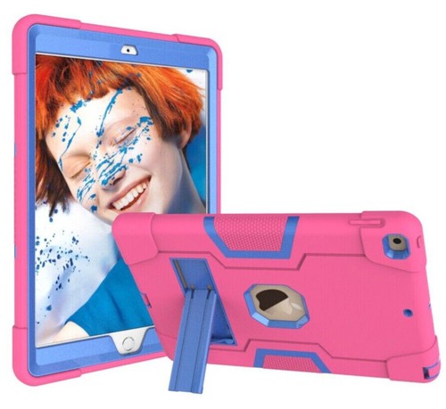 Hybrid Heavy Duty Rugged Stand Case Cover For iPad 7th 8th 9th Gen 11 (A16) 2025 - Picture 15 of 38