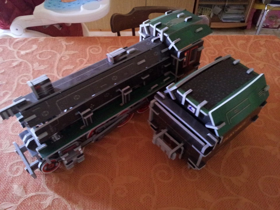 CLEMENTONI 3D BUILDER PUZZLE TRENO CLEMENTONI VINTAGE - Immagine 2 di 4