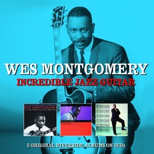 WES MONTGOMERY Incredible Jazz Guitar 3CD BRAND NEW Gatefold Sleeve - Picture 1 of 1
