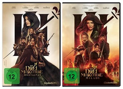 Die drei Musketiere - D'Artagnan + Milady im Set # DVD-SET-NEU