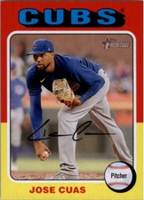 2024 Topps Heritage #151 Jose Cuas Chicago Cubs MLB Baseball Card