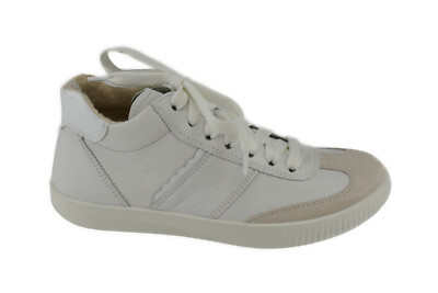 Legero Damenschuhe Schnürer white Leder