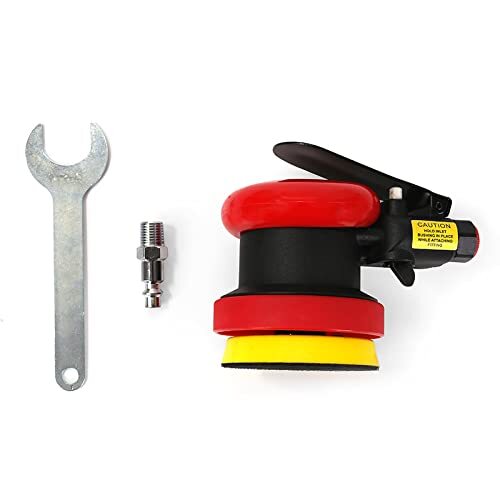 3 Inch Finishing Palm Pneumatic Sander Tool3" 3/32mini Da Air Sander For Corn
