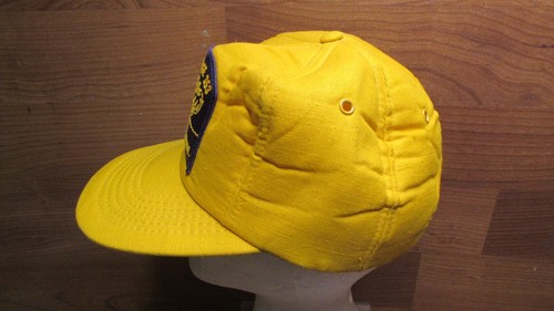 De colección Años 80 Naval Elks Lodge 353 Port Angeles Parche Snapback Gorra Dorada - Imagen 5 de 6