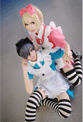 Black Butler Ciel Phantomhive Ciel In Wonderland Cosplay Costume