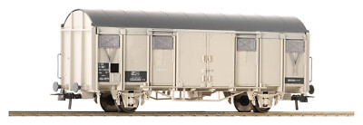 Grey covered freight wagon, SNCF ep V - SNCF - HO 1/87 - ROCO 76604