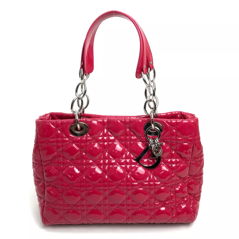 Sac à main fourre tout chaîne CHRISTIAN DIOR Lady Dior M0955PVR