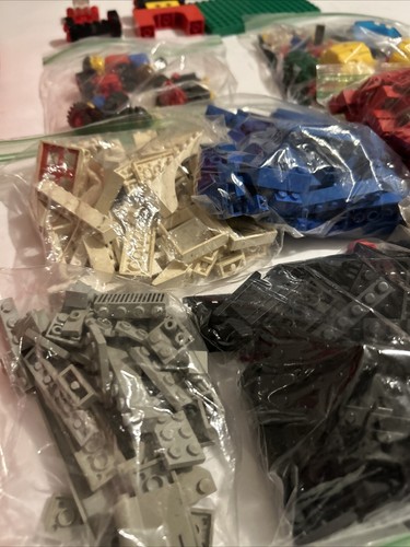 Vintage 1987 Lego Storage Bin Set Basic 1615 Incomplete + Lego 6145 /1728 - Picture 6 of 11
