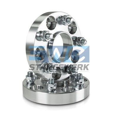SWE 2pc 20mm Hubcentric Wheel Spacers 5x120 70.1Cb For Discovery II Range Rover