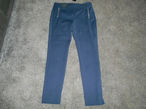 NEXT TAILORING SKINNY TROUSERS IN NAVY - SIZE 14 LONG - NEW WITH TAGS - Picture 1 of 3