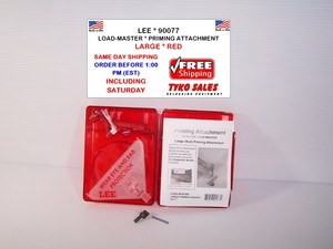 Lee 90077 Lee Precision Load Master Press Large Primer Feeder