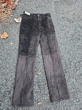 Vintage LEE Corduroy ULTRA CORD Pants 33x34 UNION USA Dark BROWN