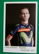CYCLING cycling card JOSE JOAQUIN ROJAS team MOVISTAR 2017