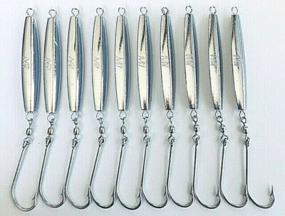 4  A 67 Ava Diamond Jigs 6 oz Jigging Casting Bluefish