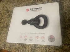 Powerfit Mini Massage Gun Deep Tissue, Handheld Portable Percussion Massager