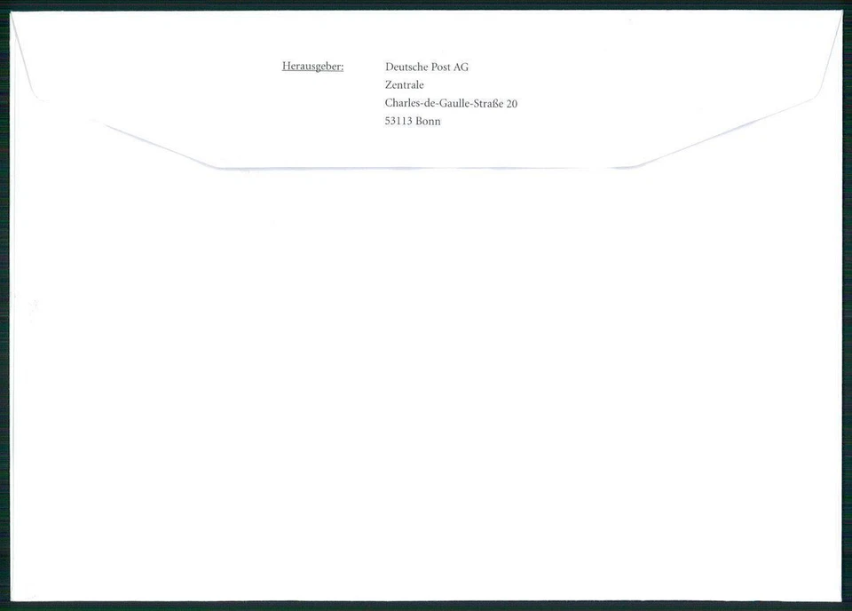 GERMAN POST ANNIVERSARY-FDC 2010 BERLIN MUSEUM ANIMALS FISH MONKEY DINOSAUR u612 - Image 3 of 4