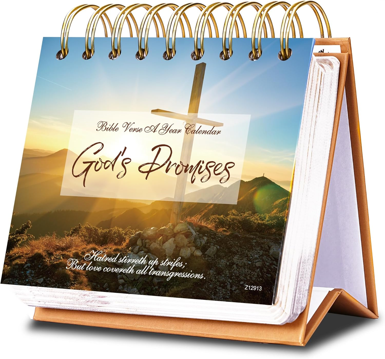 2025 Desk Calendar - Bible Verse Desk Calendar Flip, 4.9