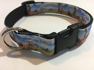 t rex dog collar