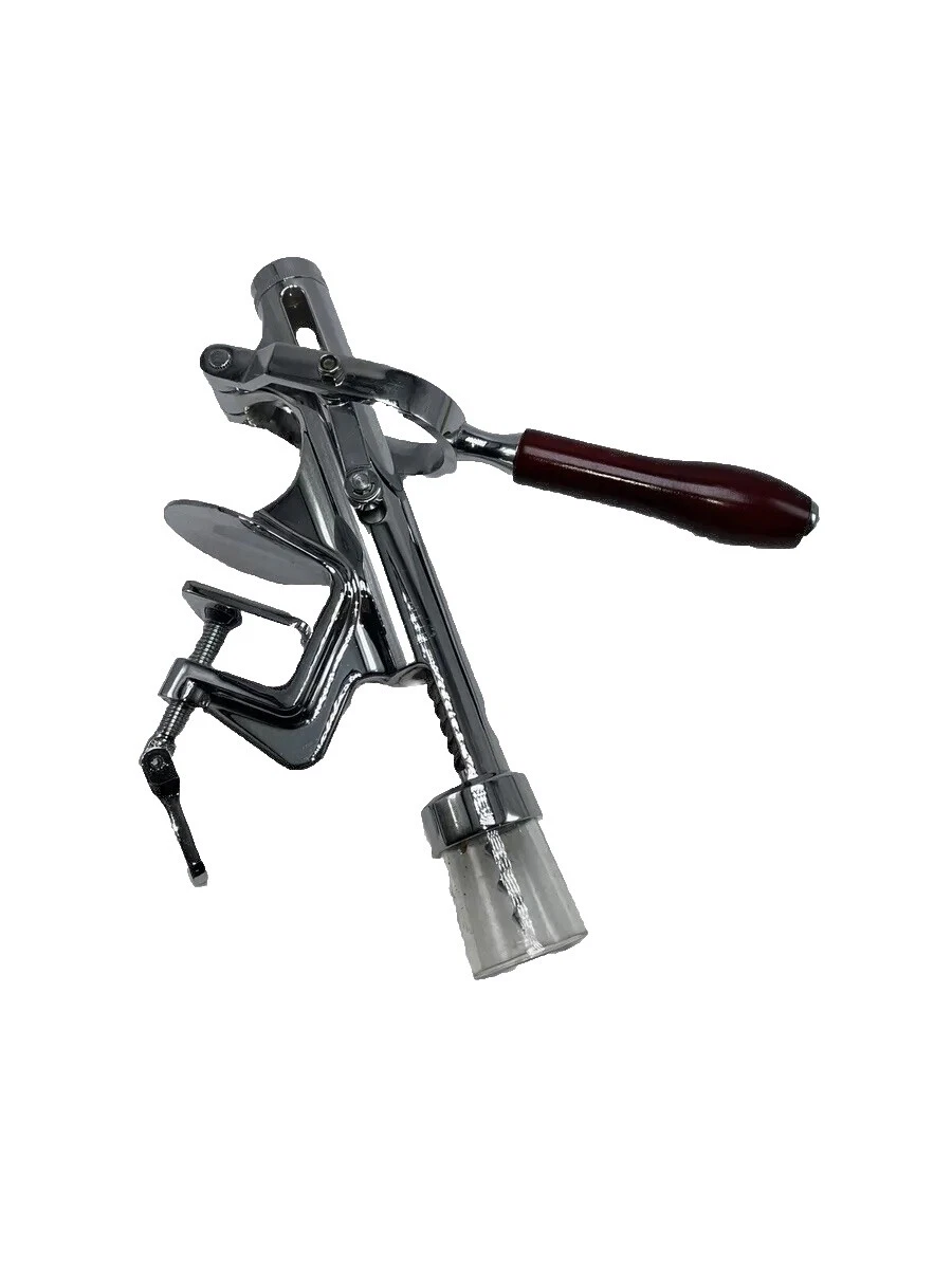 Sacacorchos montado en Madera