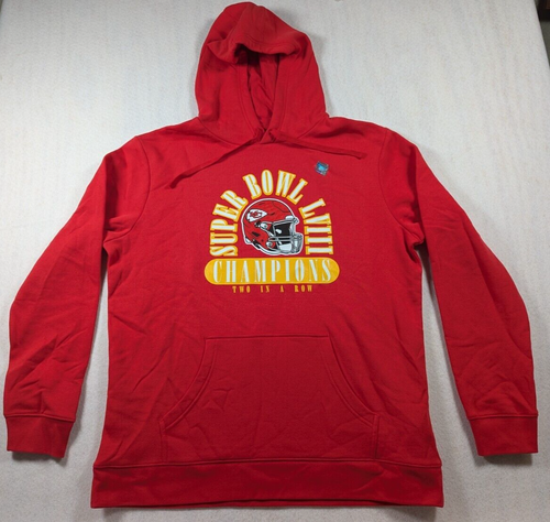 Kansas City Chiefs - Super Bowl Champions - Two In A Row - Hoodie - Men's XL