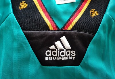 ※激レア 【adidas】90s ドイツ代表 ユニフォーム 92年ユーロモデル Germany 1992 - 1994 Away football Adidas shirt size 42/44 | eBay