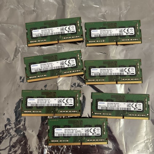 Samsung M471A5244CBO-CRC) Memory Ram 4gb 1 Lot Of 7 Pieces