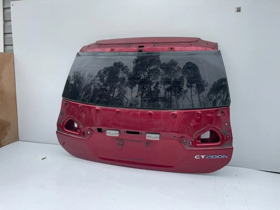 LEXUS CT200h 2011-2017 tapa maletero rojo OEM Foto 3 de 4