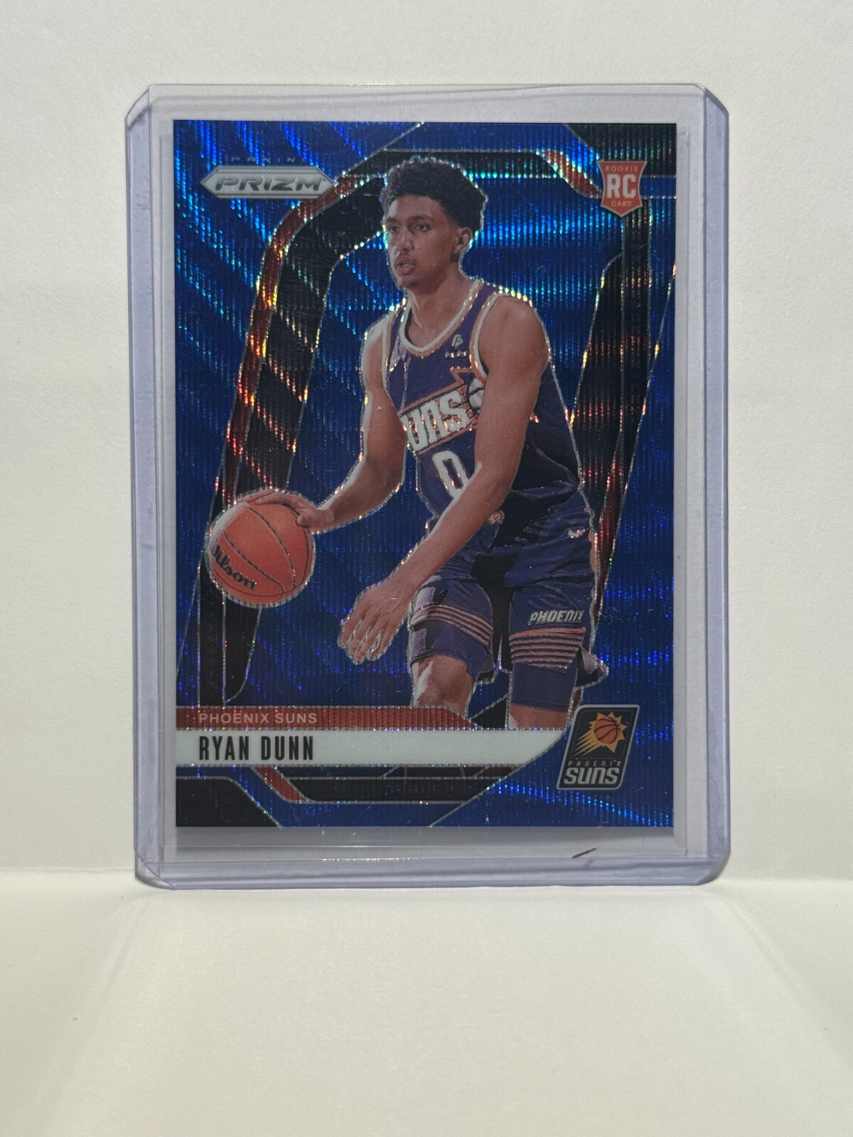 2024-25 Panini Prizm Ryan Dunn #258 Blue Wave Prizm /125