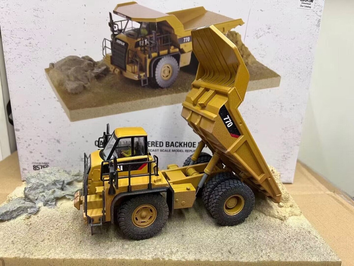 1:50 CAT 770 Off-Highway Dump Truck By DieCast Masters Metal Model