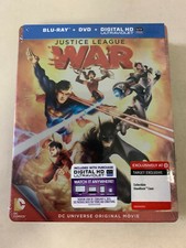 Justice League War Blu-Ray SteelBook